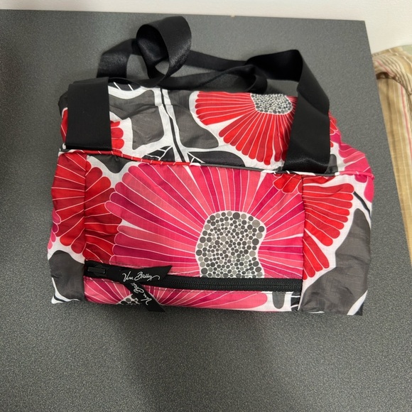 Vera Bradley Cherry Blossom Lightweight Nylon Duffle Bag - Picture 10 of 11
